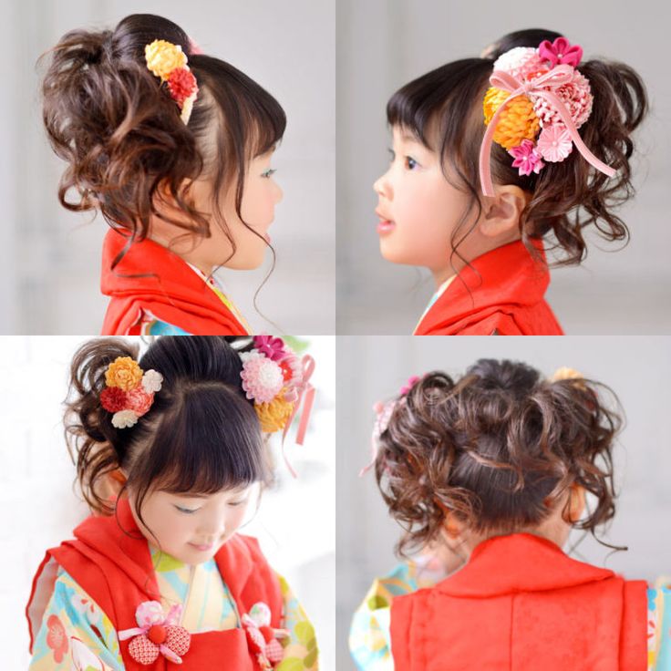 七五三・女の子の髪型 自宅で簡単ヘアアレンジ！長さ別3パターンFUNmily by fotowa