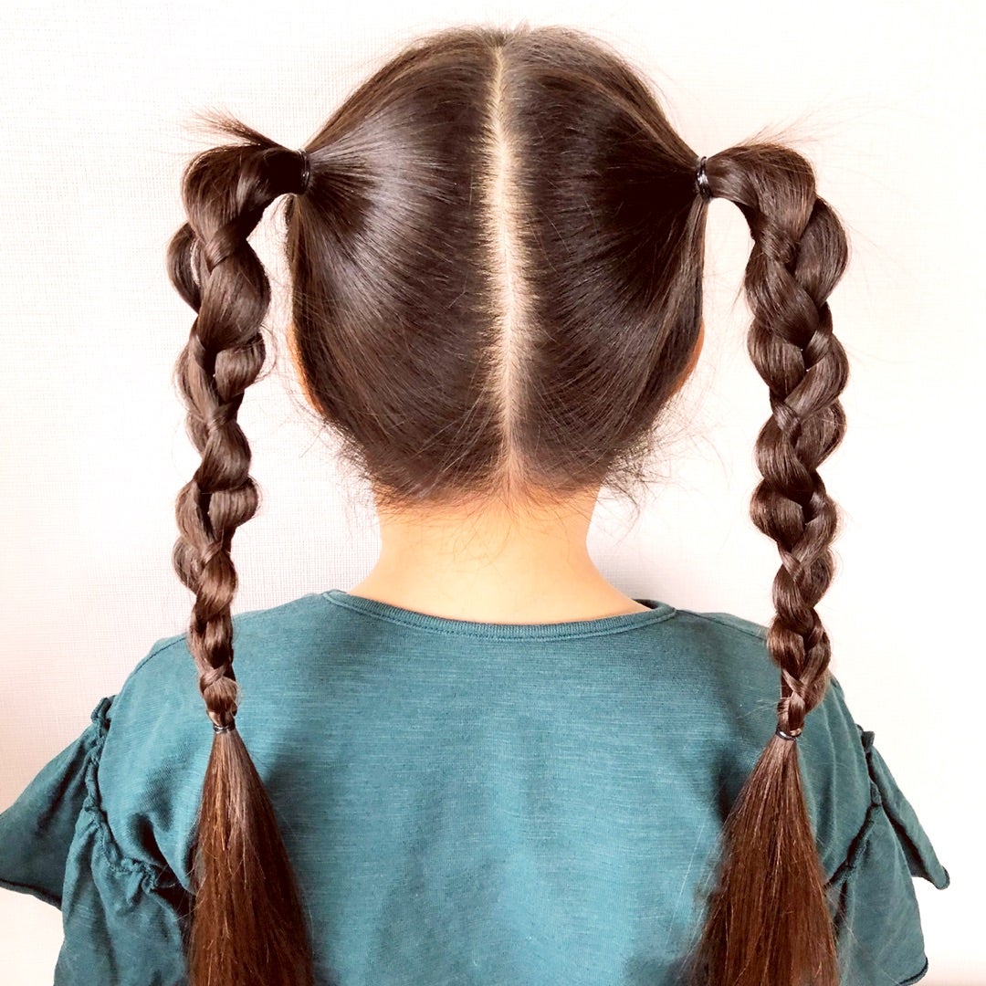 子どものハロウィン簡単ヘアアレンジLEE