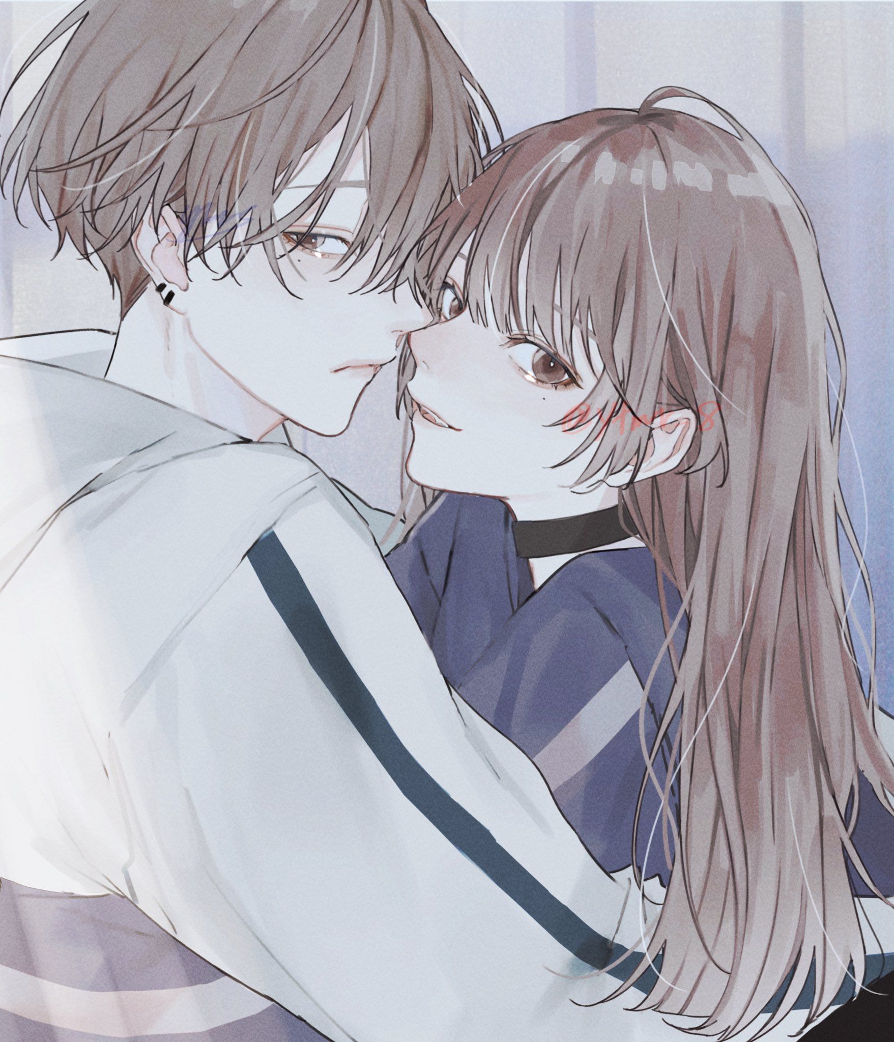 カップル ペア画 」のアイデア 150 件画, イラスト, カップル