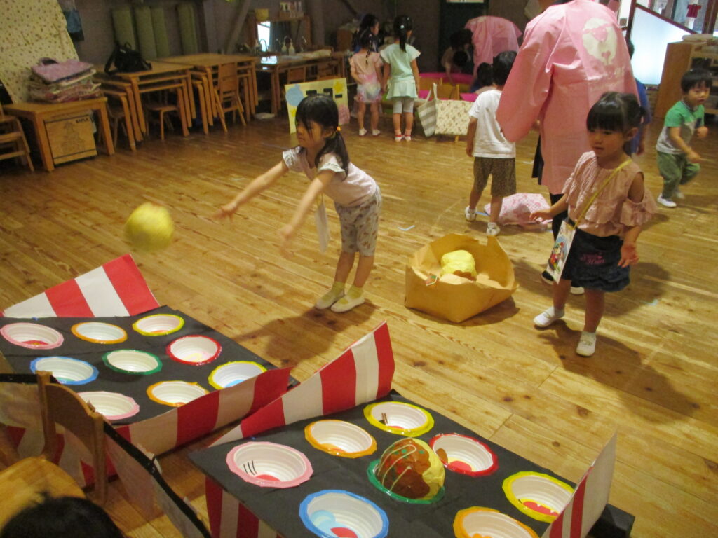 保育園の夏祭り - 一姫二太郎