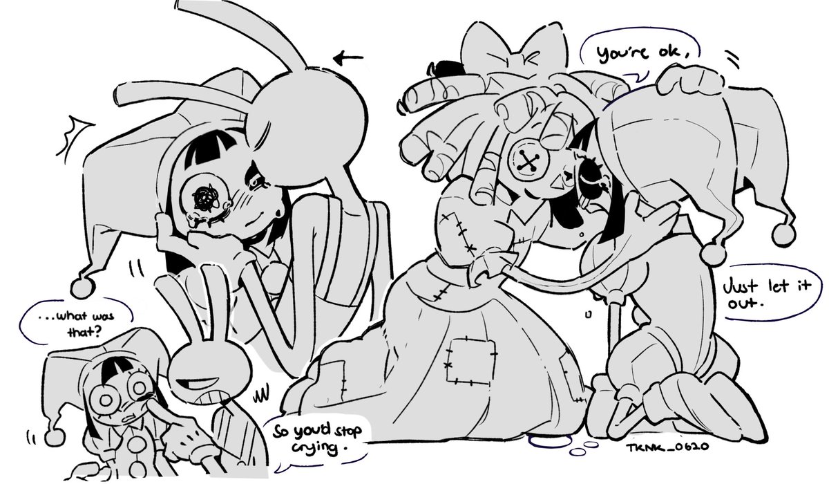 JaxxPomni を含むマンガ一覧 : リツイート順 : 2ページ目ツイコミ 仮