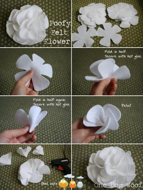 フェルトのお花のコサージュ コサージュ m＊dico 通販 5275295Creema クリーマ