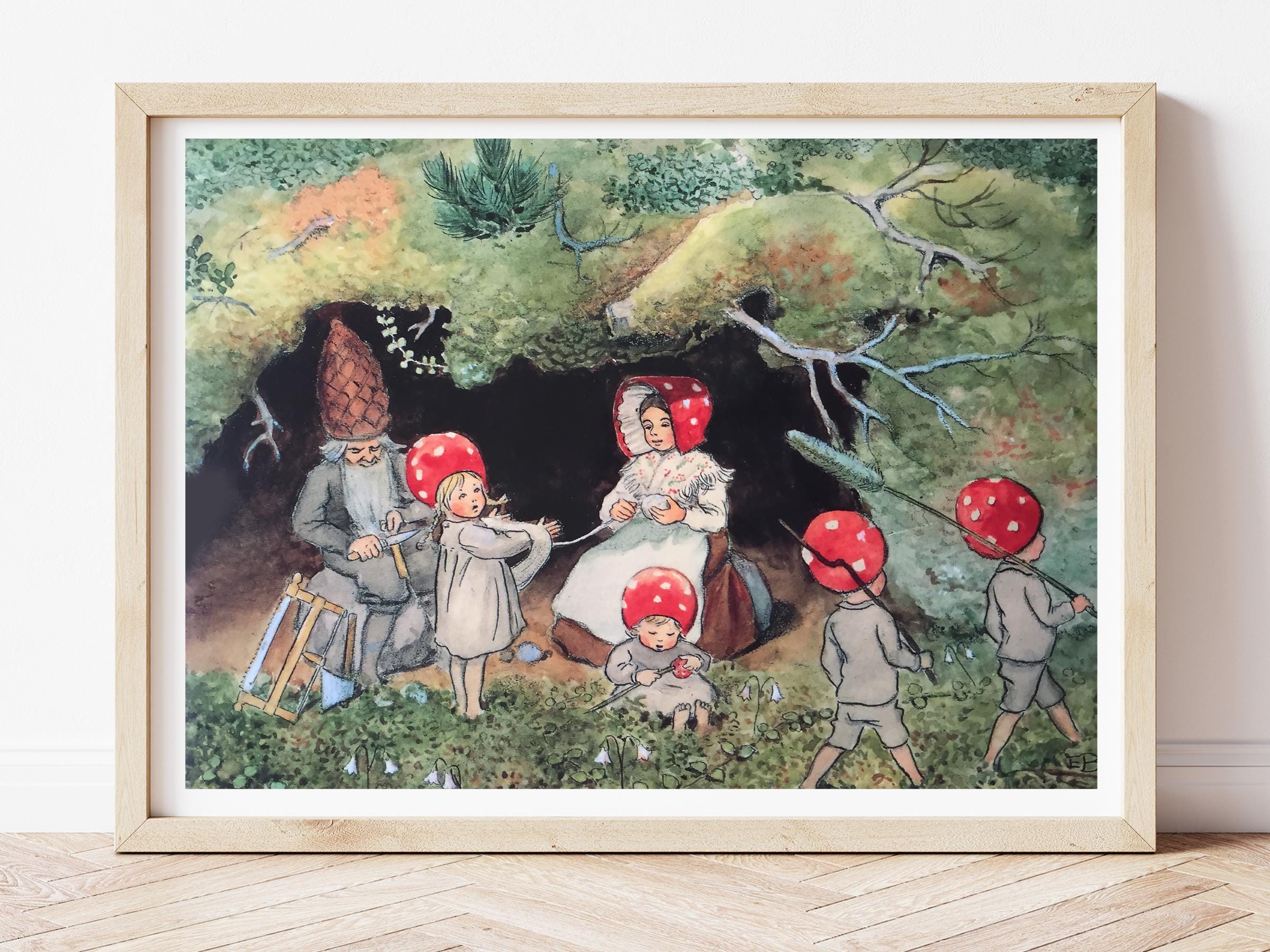 プレイシルク Strawberry seek&findElsa BeskowSarah's Silks サラズシルクANDCHILD