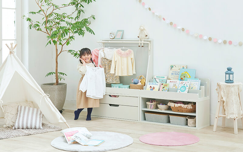 ベビー服 赤ちゃん用品収納術！真似したいアイデア4選たまひよ