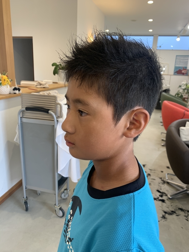 パパ、ママ必見！ バリカンだけで初心者でも簡単にソフトモヒカンにできます Kids Haircut