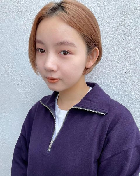 𝙘𝙪𝙩𝙚♡♡♡peacehair担当 —✄-chietaniボブ ボブアレンジbob 前下がりボブ センターパート前髪なしボブ外国人ヘア 女の子ヘア girl ショートボブ千葉県 香取市ヘアサロンピースヘアpeacefulhappinesssmilethankfulthankyou 🙏🌴☮