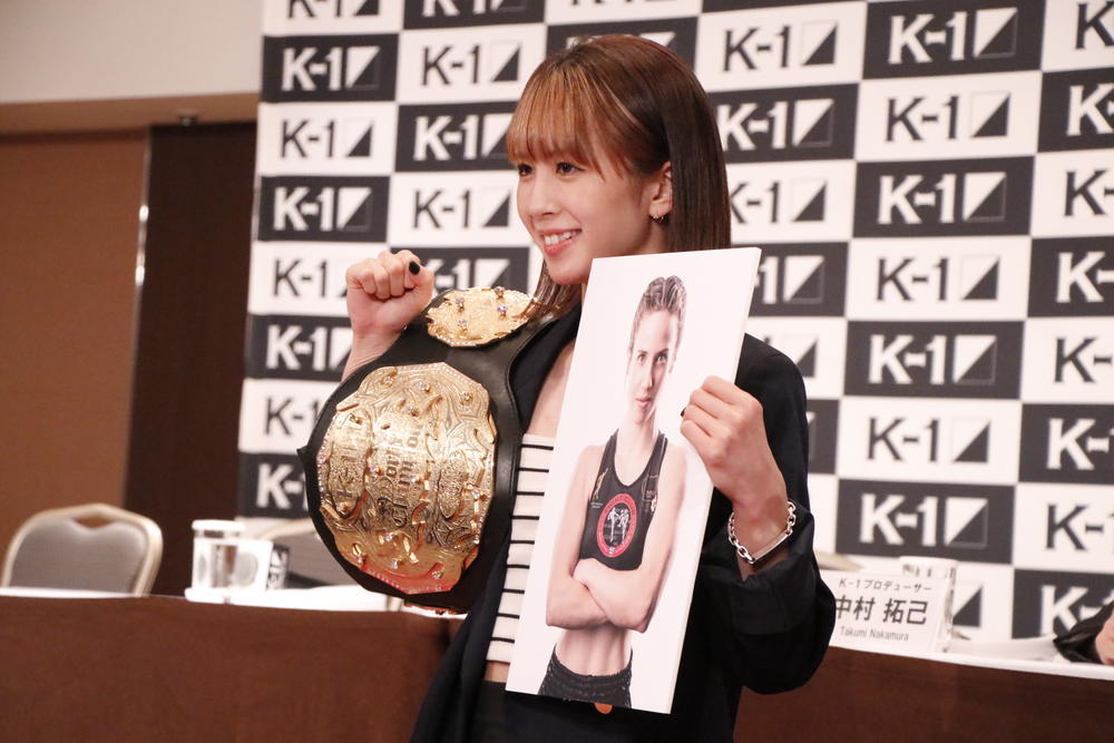 K-1】計量パスのMIO「かわいい子、いじめたくなった」菅原美優「怖いな」 - eFight【イーファイト】格闘技情報を毎日配信！