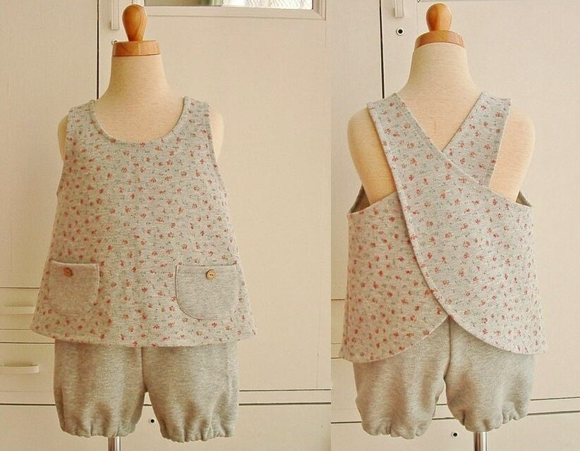 子供エプロンの作り方 まっすぐ縫いで簡単！Craftie Style