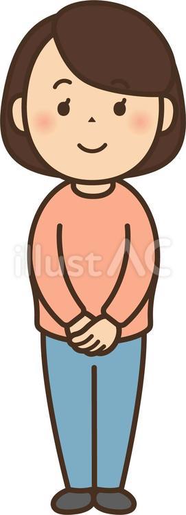 出産のイラスト「赤ちゃんとお母さん」かわいいフリー素材集 いらすとや