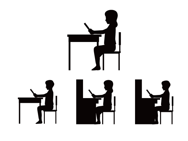 男の子シルエット イラストの無料ダウンロードサイト「シルエットAC」