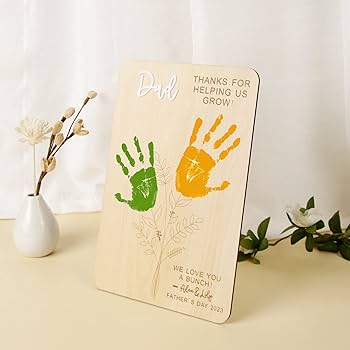 Amazon.co.jp: ノーブランド品父の日プレゼント手形アート花束名入れメッセージ入れ可能 : ホビ