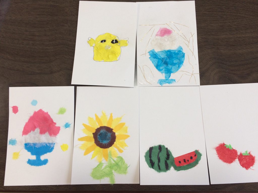 手作り暑中見舞いのアイデアと文例 幼児にも簡単に作れる！ - Chiik! チーク-乳幼児〜小学生までの知育・教育メディア