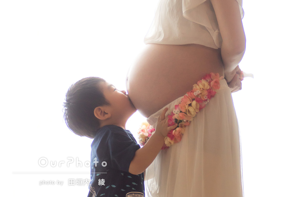 いつも見逃してしまう子供の表情が 」マタニティフォトの撮影OurPhoto アワーフォト
