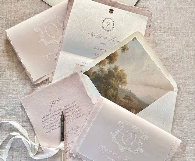 招待状アルジェンテ キットセット西村謄写堂オンライン