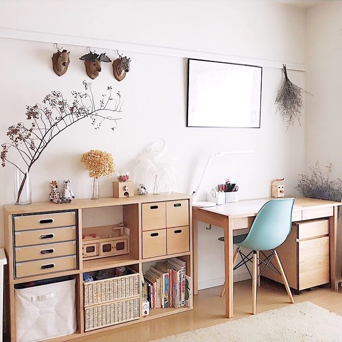 ニトリのゆめかわいいインテリア♪女の子部屋をおしゃれに模様替え4yuuu