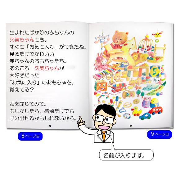 二十歳の娘への誕生日プレゼントにおすすめ。名入れ絵本「お誕生日に贈る本 to Girls」記念de絵本ブックストア