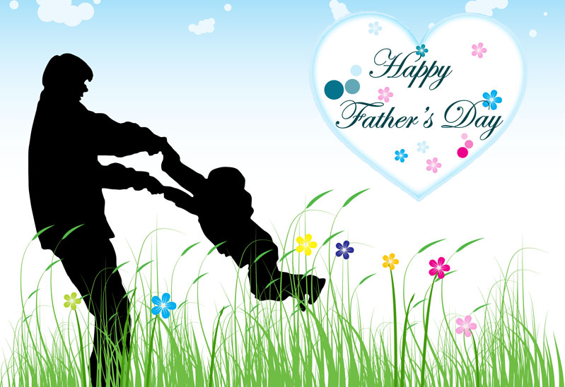 商用フリーイラスト 父・お父さんにほんご教師ピック