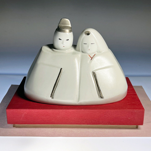 雛人形 コンパクト 錦彩うららか雛 ひな人形 雛祭 親王飾り 薬師窯 インテリア 縁起物 置物 陶器 飾り台 台座 平飾り ひな祭り 飾り 屏風付き人気 雛飾り 初節句 かわいい おひなさま お雛様 小さい 送料無料特集,ひな祭り,雛人形ホーム&キッチン みよし漆器本舗