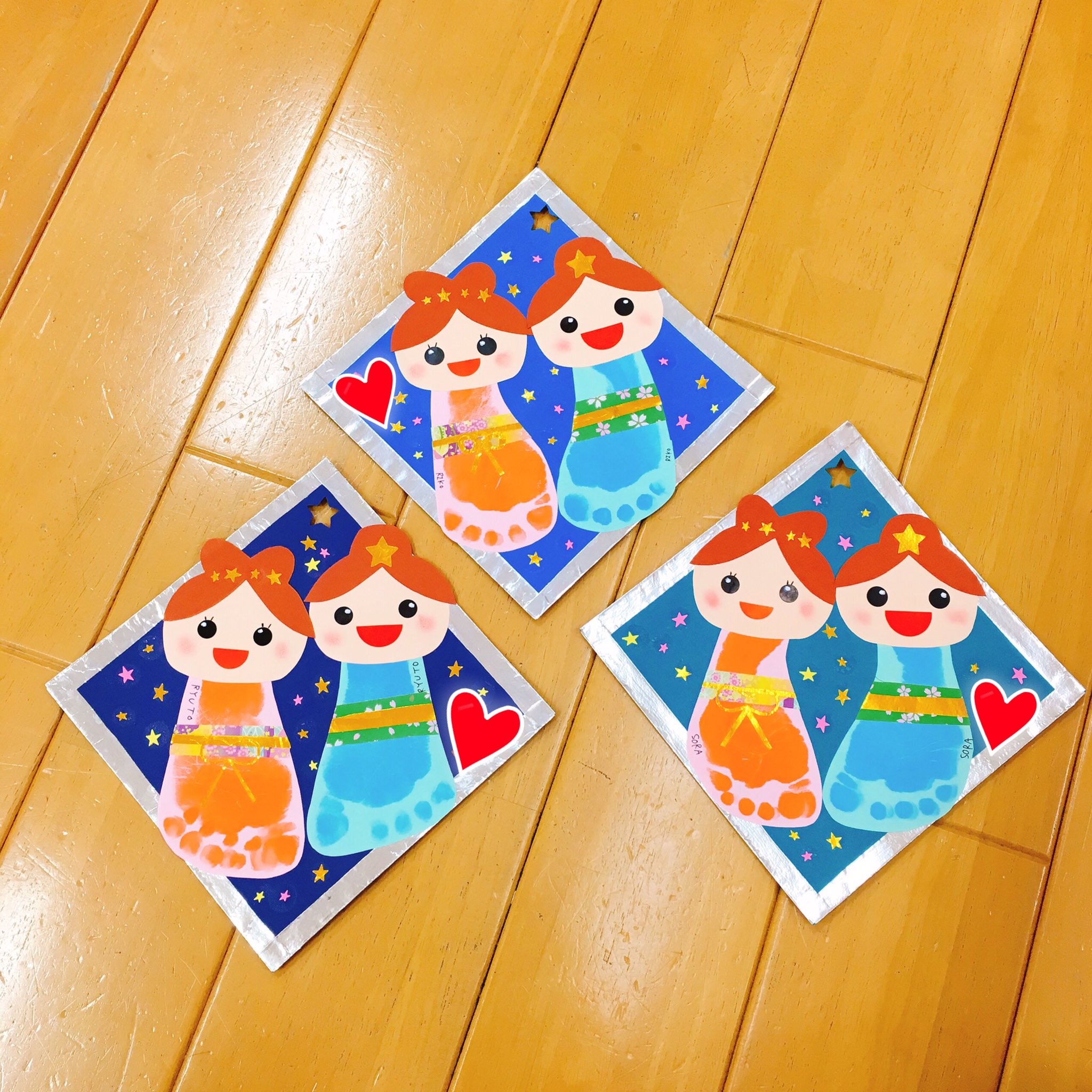 0歳児向け七夕飾りのアイデアと簡単DIYで思い出づくり