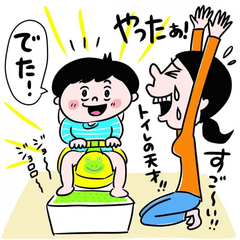 トイレトレーニングはいつから始めたらいいの？ 7つのサインパンパース