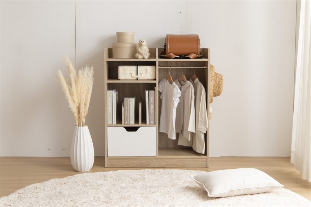 自分でできた！を育てる子供服収納。楽しく選んで片付けられる5つのポイント