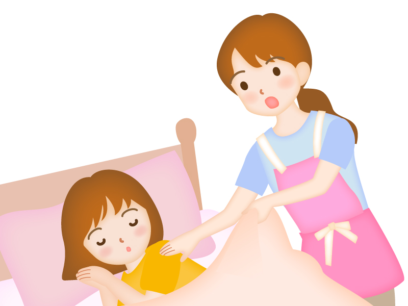 子供を抱っこしているお母さんのイラスト「息子・娘」かわいいフリー素材集 いらすとや