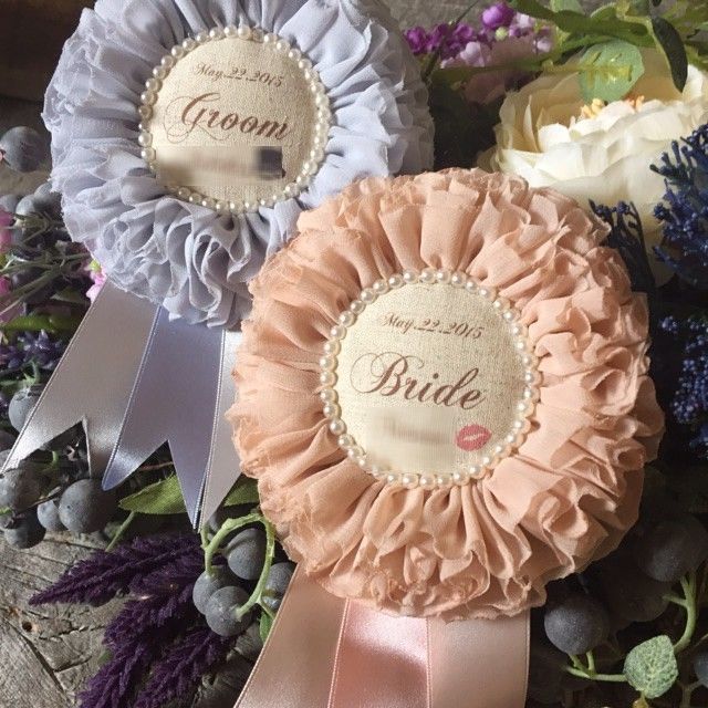 結婚式の「ウェディングロゼット」を手作り！作り方をイラスト付きで紹介みんなのウェディングニュース