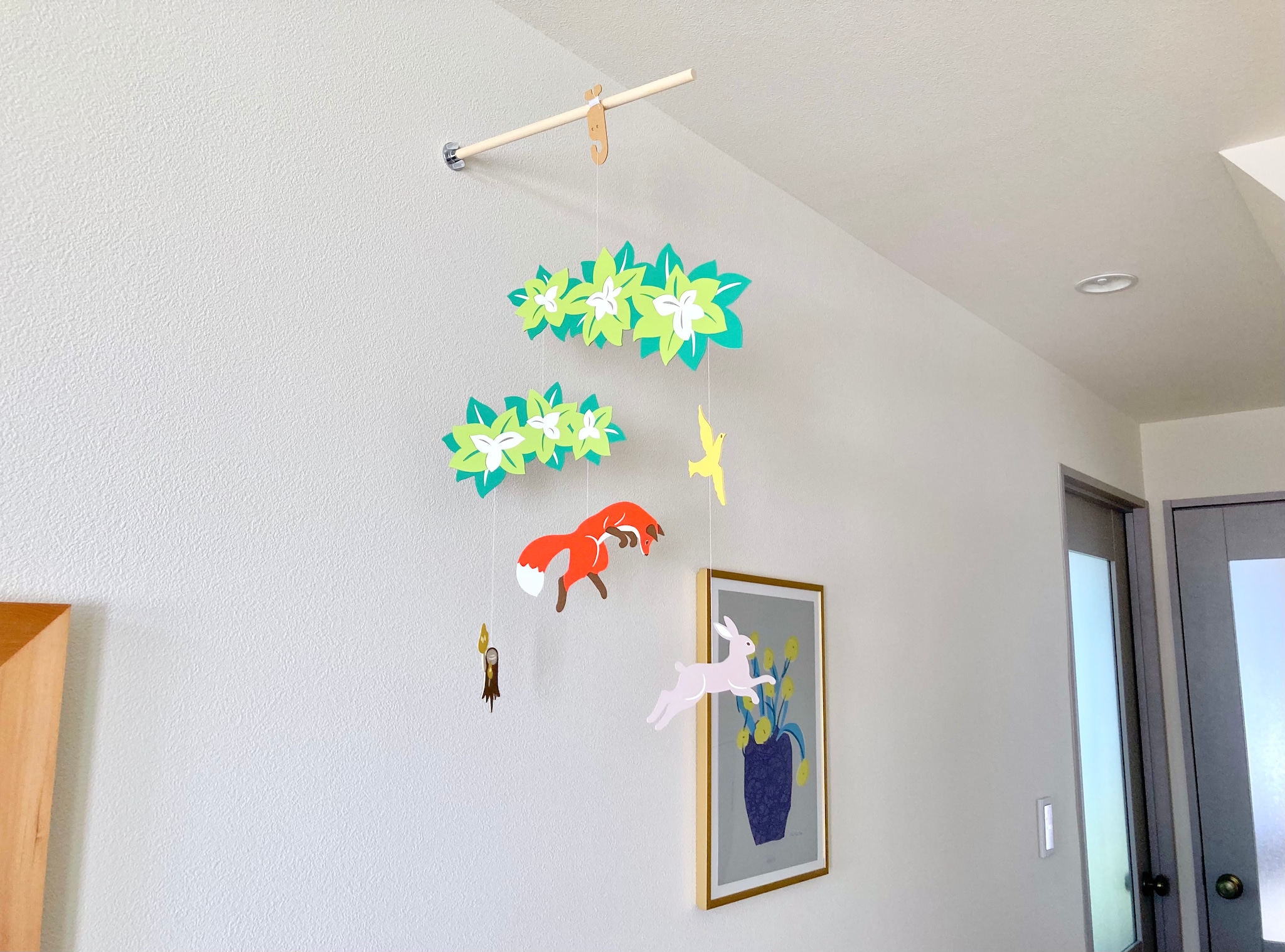 ゆらゆら揺れる素敵なインテリア モビールはお子さまのおもちゃにもぴったり！クラフト日和家庭用ミシンブラザ