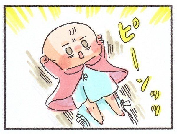 新生児 足 ピーンTikTok