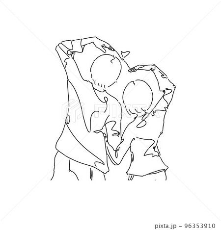 初心者も簡単！人数とレイアウト別の構図の描き方 - オンラインイラスト教室アタムアカデミ