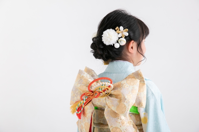 七五三 女の子の髪飾り つけ方とおすすめ８選スタジオGRACE