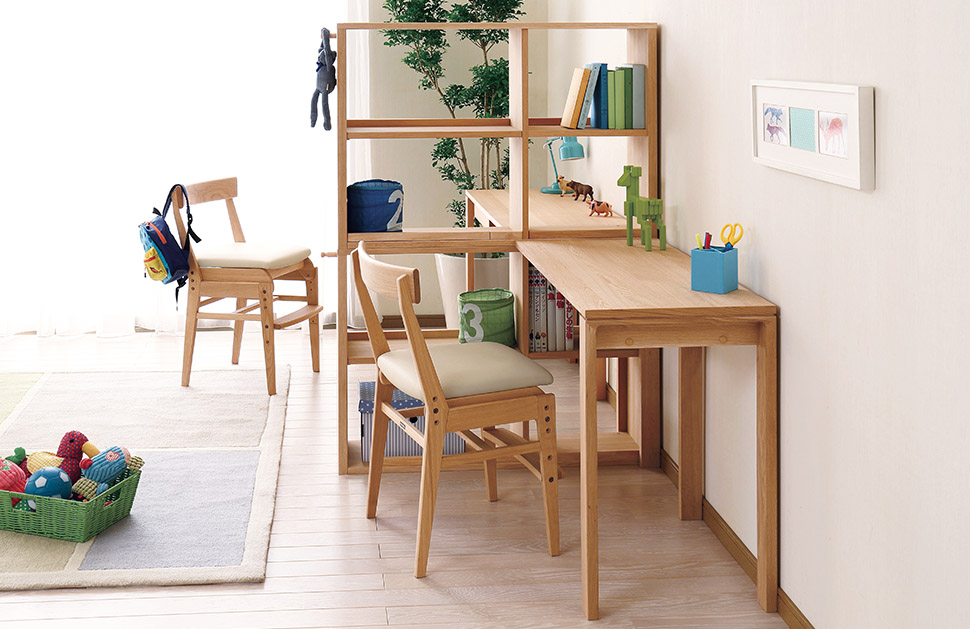 FWD-0001SET wit'sシリーズ コンパクト ツインデスク ラック ＆ ラック セット 兄弟机 勉強机 ランドセルラック付き組み合わせできる 二人用 机家具の仕入れ、卸売、ドロップシッピング通販Labo ラボ