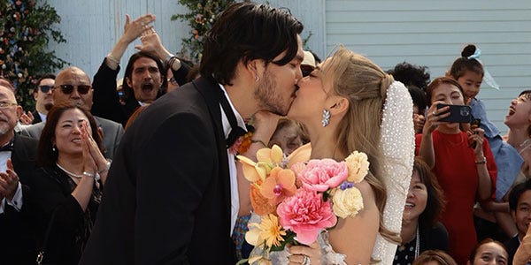 🩷🩷🕊️🩷🩷 thank you for coming to our wedding !! 昨日5 25に晴れた空の下とっても素敵な会場@nasufarmvillage にてウェディングセレモニー&パーティをおこないました🥲とにかく書きたいことがありすぎるのですが、ひとつずつ載せていきます！ まずはみんなの