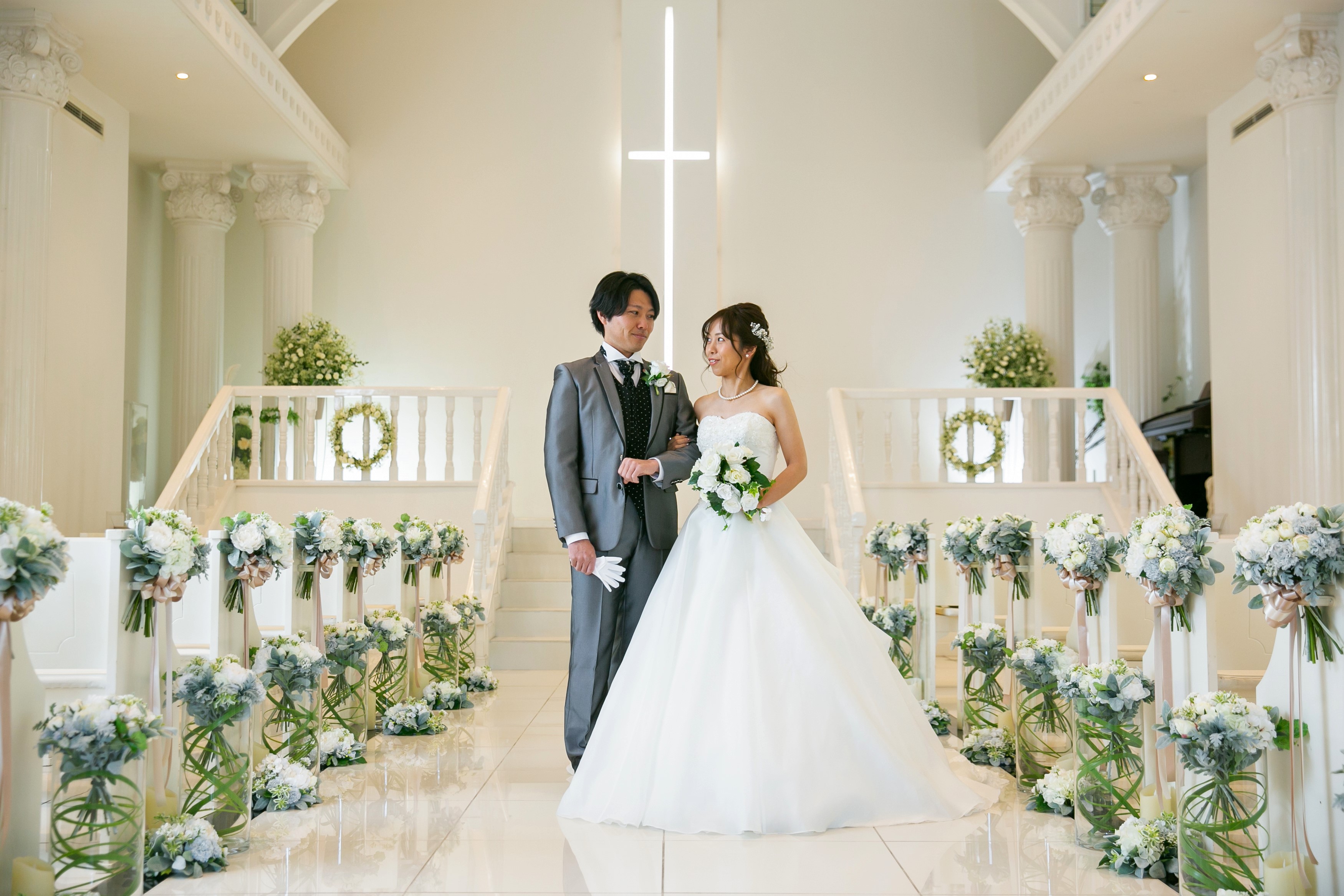 カジュアルもフォーマルも！ご夫婦の記念写真 - PHOTO DESIGN STUDIOフォトデザインスタジオ東京都中央区の写真館・フォトスタジオ