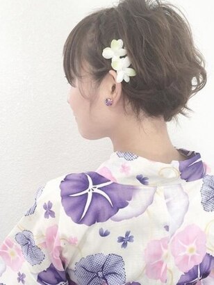 浴衣美人を叶えるヘアアレンジ集 2021 涼しげな印象の髪型をご紹介folk