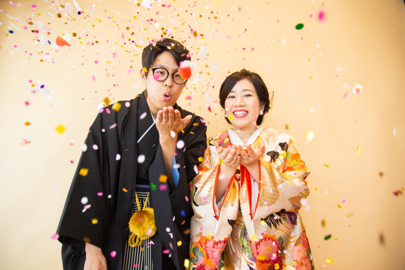 大阪フォトスタジオで結婚式の前撮り・フォトウェディング Ushers' Photo