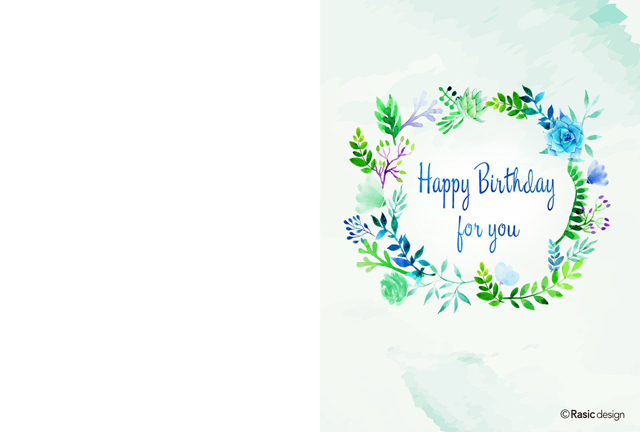 誕生日カードのテンプレート「ハッピーバースデー」かわいいフリー素材集 いらすとや