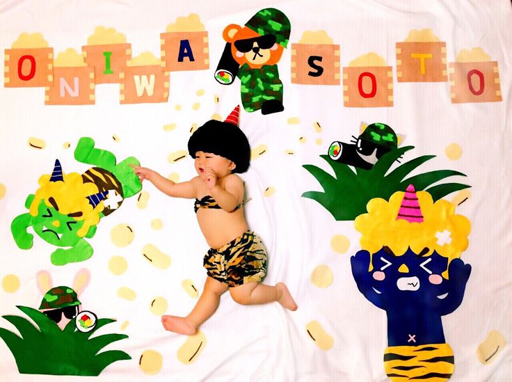 節分の記念撮影に簡単・可愛い！小鬼さん角の作り方ARCH DAYS