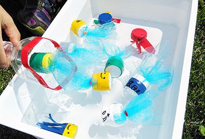保育園・幼稚園 水遊びの手作りおもちゃ４種類！ 作り方・ねらい