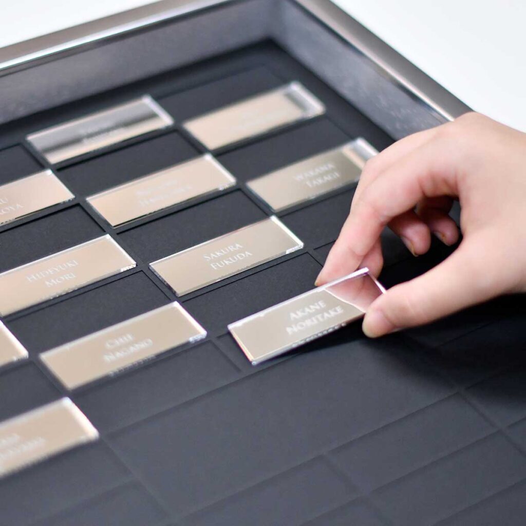 Pieceful麻の葉 アクリルピースの結婚証明書 ゲストボード ゲスト参加型 和風 和婚 和装 ウェルカムボード PetitRire プティリール通販 13776887Creema クリーマ