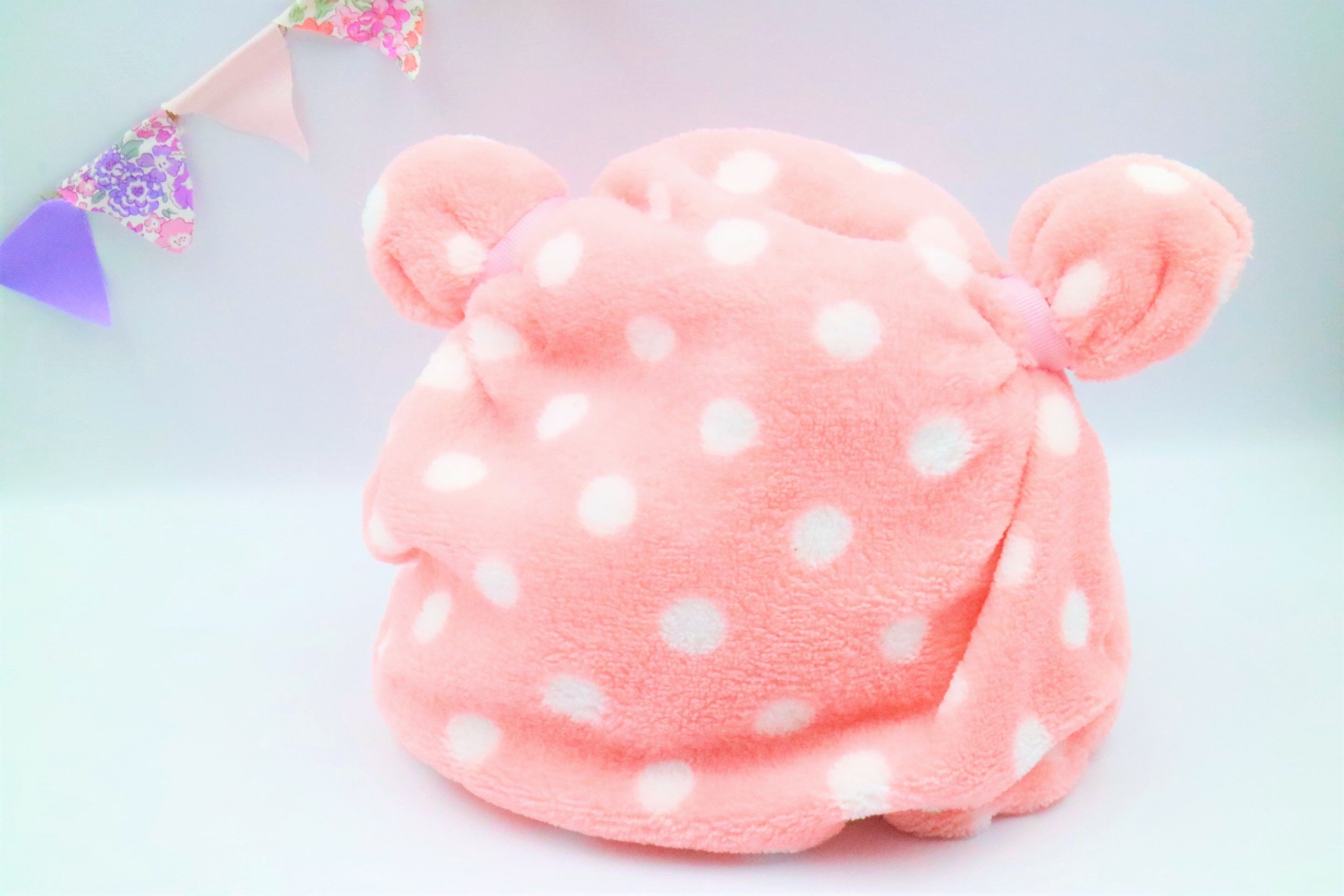 作り方☆「タオルキャップ トンガリ帽子・ウサギ帽子 」子供・大人・縫いぐるみに無料型紙工房ことろ