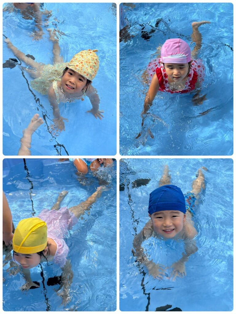 保育風景 7・3 プール開き青い鳥学園