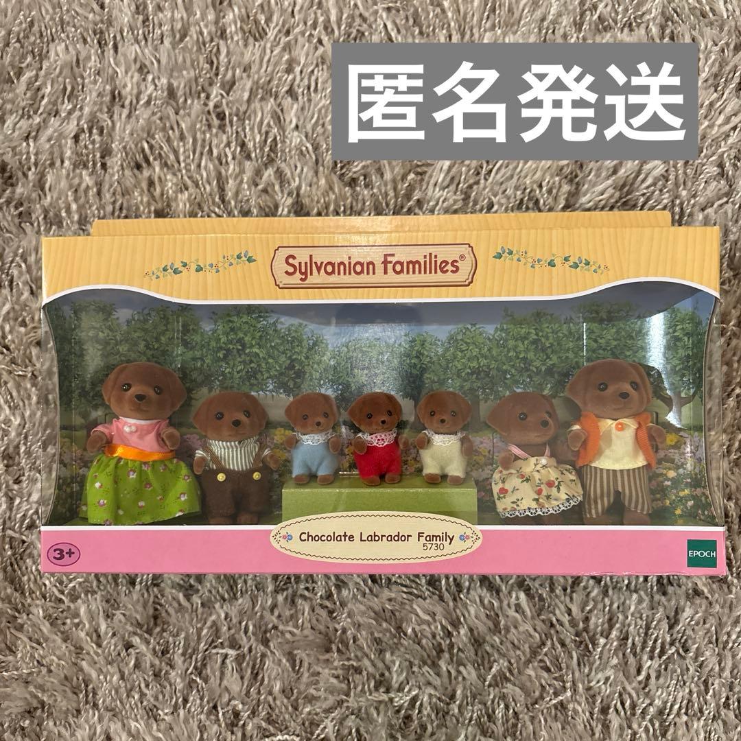 Amazon.co.jp: シルバニアファミリー チョコレート ラブラドール ファミリー UK版並行輸入品: おもちゃ