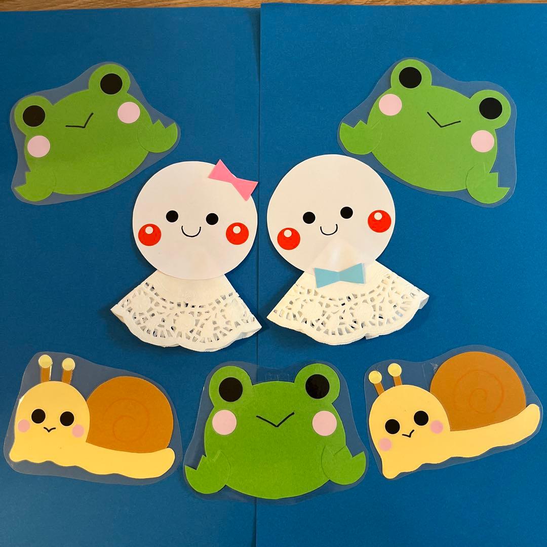 てるてるぼうず 製作キット 壁面飾り 6月 7月 保育 高齢者 クラフト