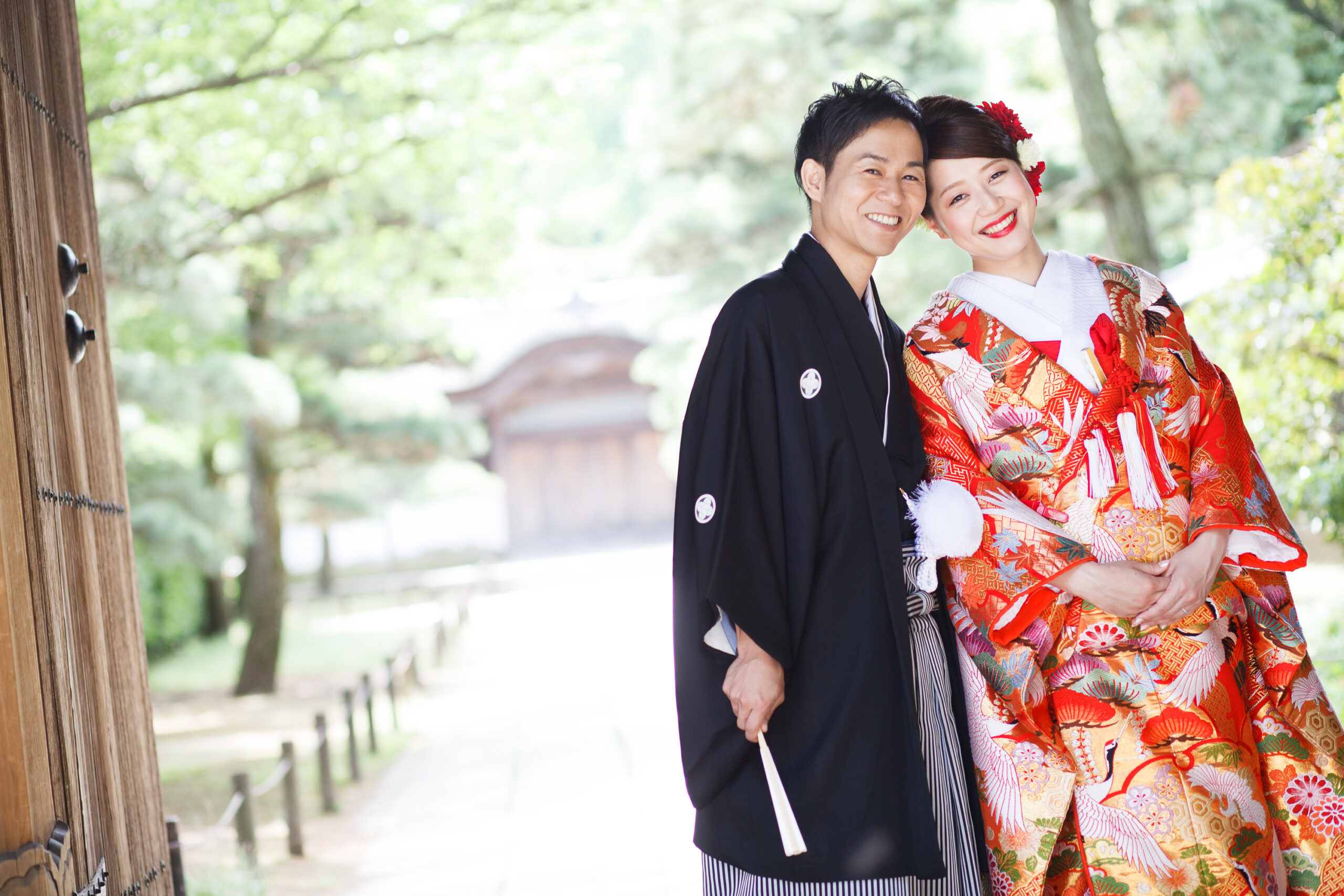 神前式は大縣神社で家族婚 🤵念願の花嫁行列は 生演奏でとても厳かな雰囲気でした ドキドキとワクワクなはじまり⛩️神前式 神社婚 大縣神社 大縣神社 神前式 犬山婚 犬山 愛知結婚式 結婚式 家族婚 jinja ウェディング 和装フォト 和装婚 和装挙式 wedding 白無垢 紋付