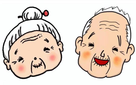 おじいさん おばあさんイラスト無料イラスト・フリー素材なら「イラストAC」