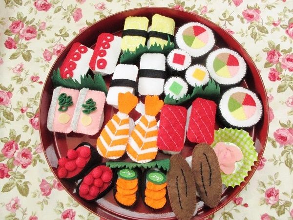 フェルトのお寿司セットminimofuu toy