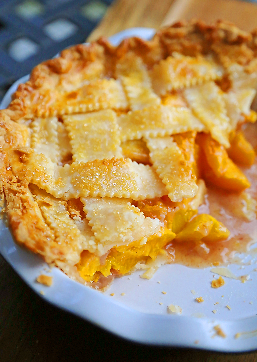 Peach Slab Pie