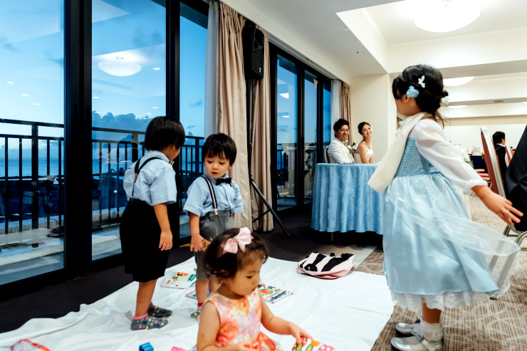 キッズスペース、大活躍！投稿者everafter29さんヨコハマ グランド インターコンチネンタル ホテルの投稿写真 151127-みんなのウェディング