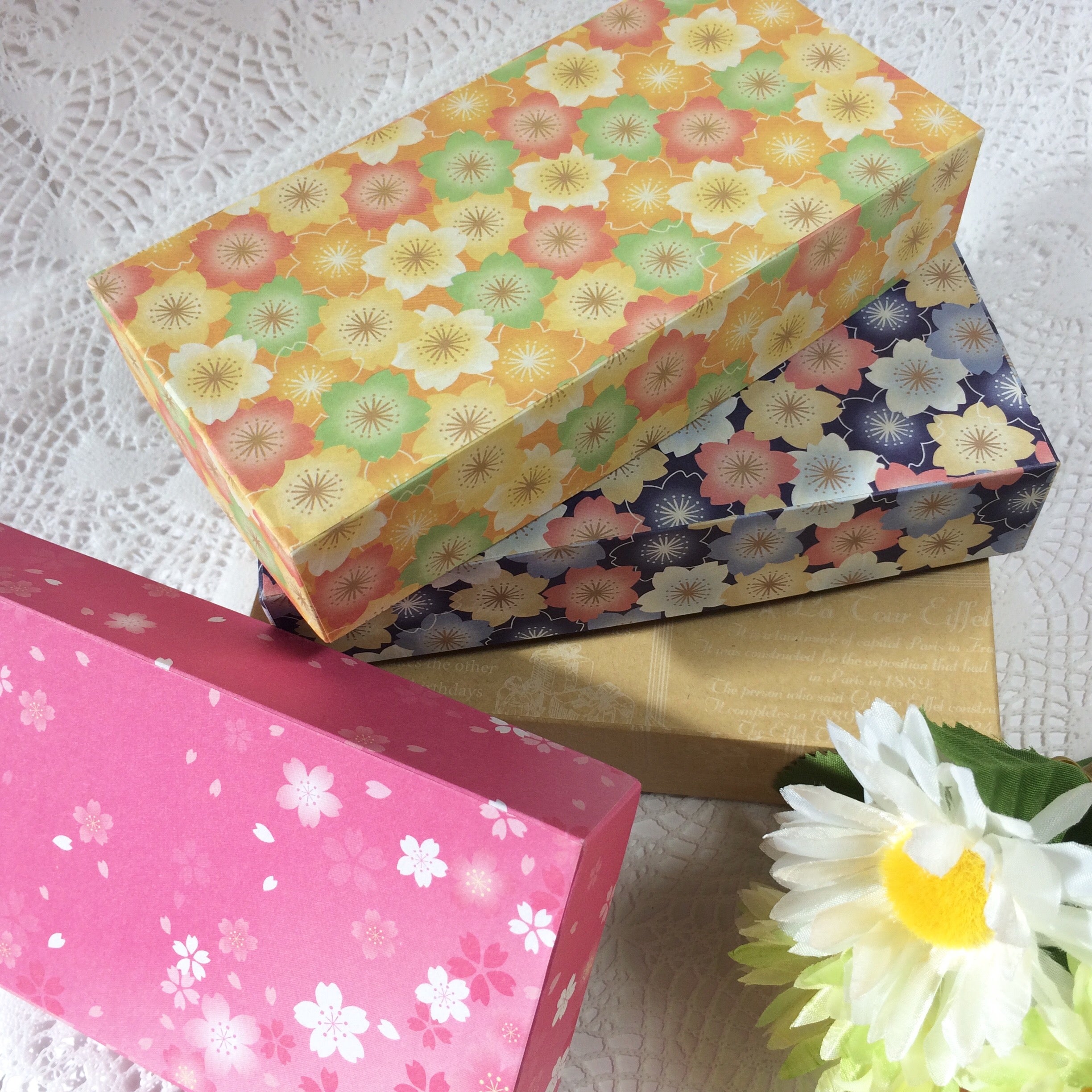 無料型紙 星形ギフトボックスの作り方☆シロクマノート